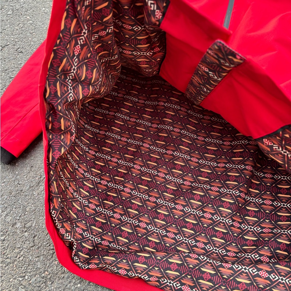 Red Aztec Pendleton Water-Proof Gorp-Core Jacket - image 5